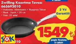 ZWİLLİNG KIZARTMA TAVASI 640102010 ZWİLLİNG KIZARTMA TAVASI 640102010